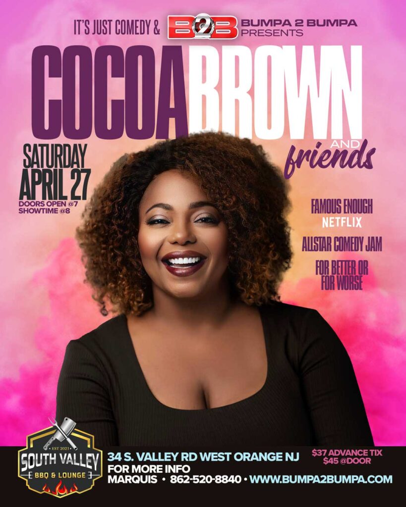 B2B Comedy | Cocoa Brown & Friends | New Jersey