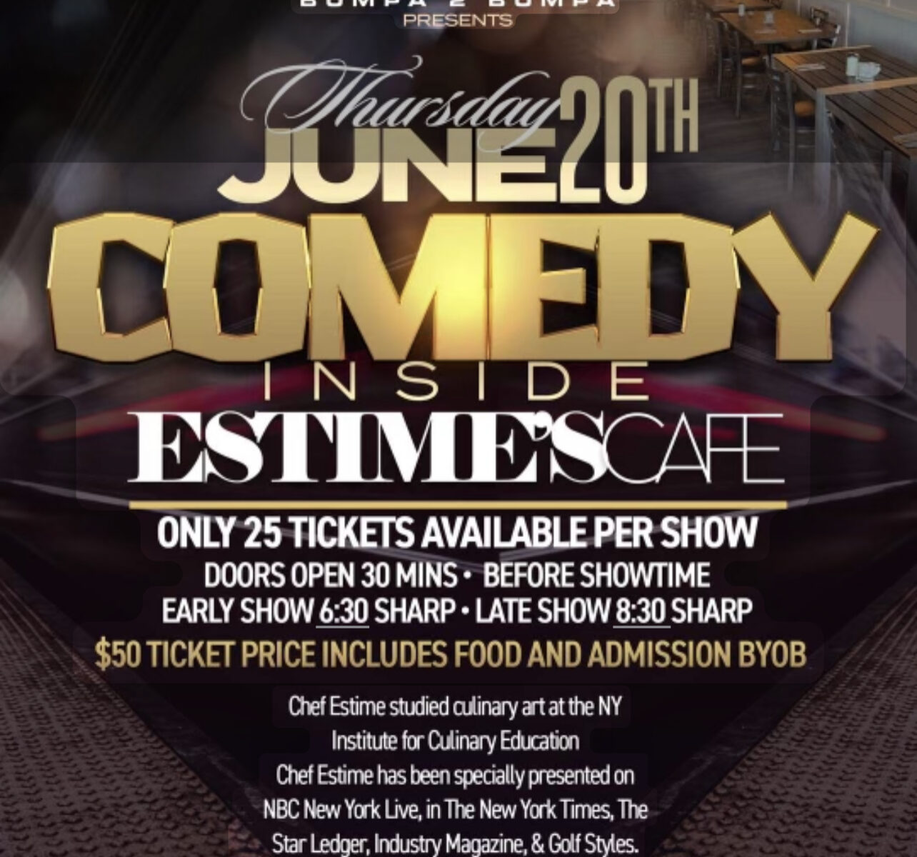 Comedy At Estime Cafe | Bumpa2Bumpa Ent