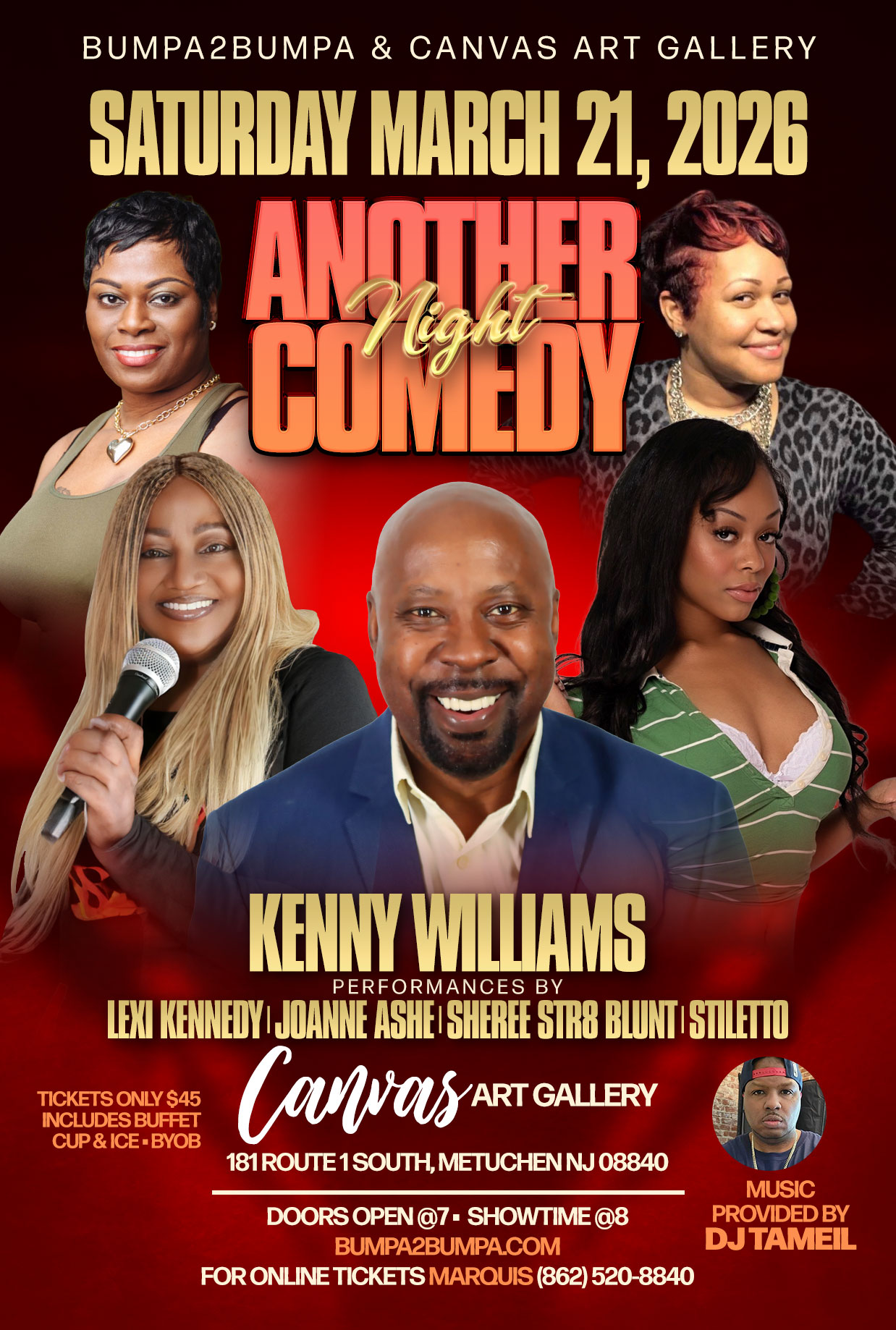 another night of comedy - kenny williams