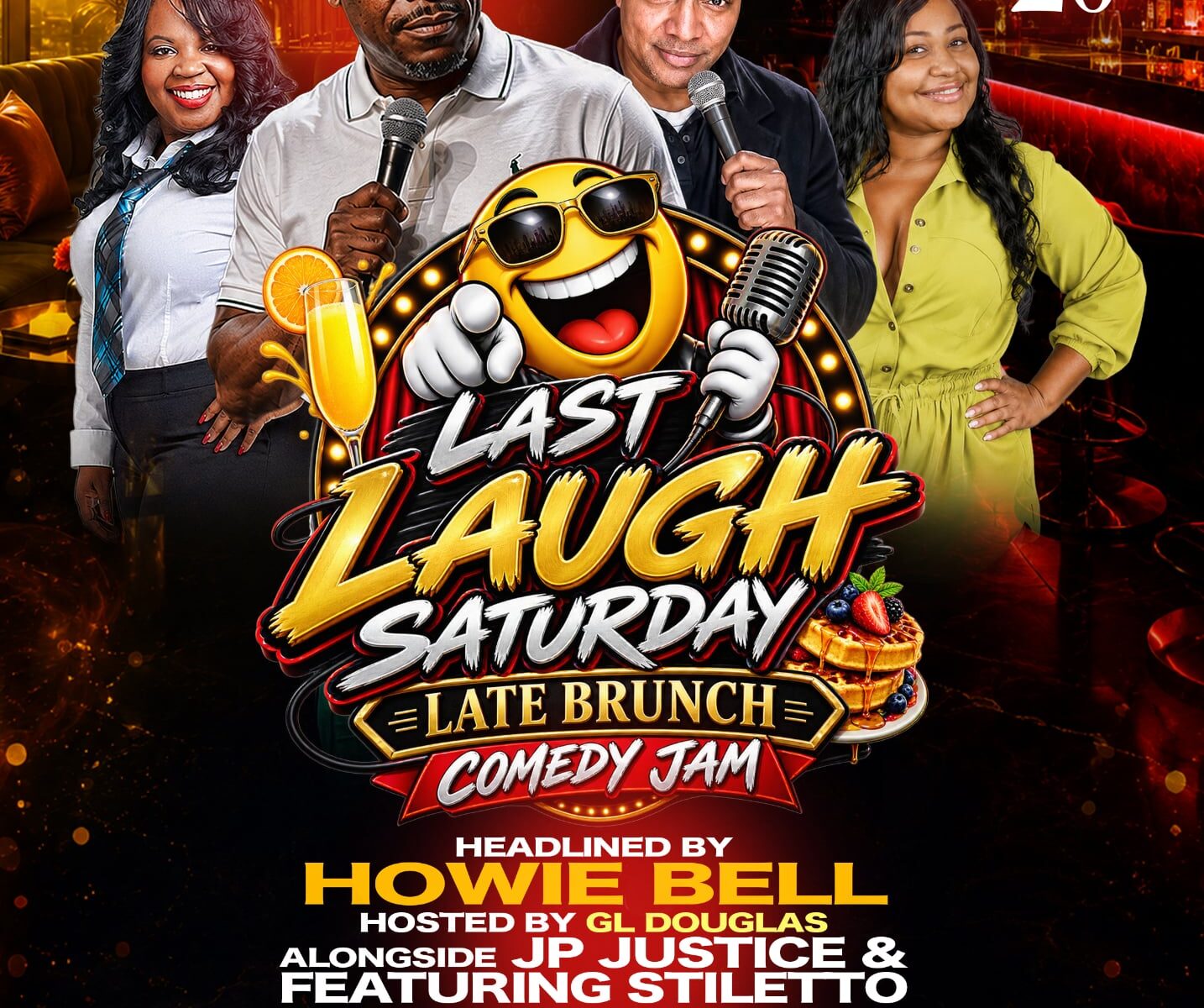 bumpa 2 bumpa comedy at Dolce Lounge